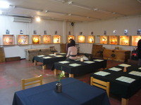 大津百町館で