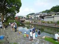 八幡堀さかな釣り大会