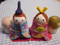 ちくちくレポ（１月）羊毛フエルト
