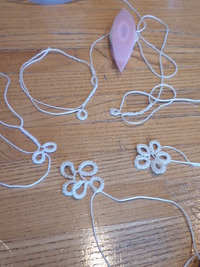 てづくりレポ☆タティングレース