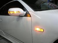 Z32ミラーウインカーカバーの取付