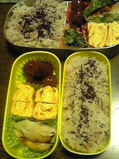 今年最後のお弁当