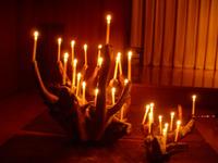 candle night yoga