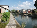 八幡堀　秋の風景