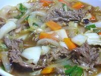 牛肉の中華丼　（ヨシケイ）
