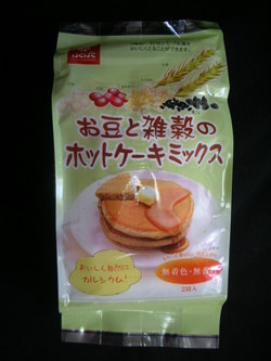 お豆と雑穀のホットケーキミックス
