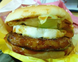 てりたまバーガー