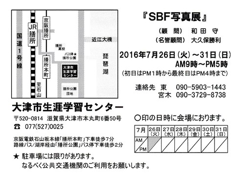 ネジバナ and 写真展の案内