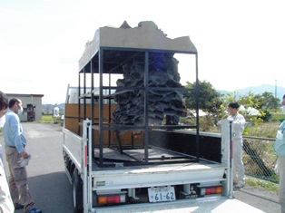 石室の搬出１