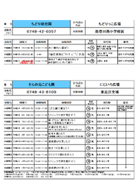 認定こども園・保育園・幼稚園で遊ぼう！