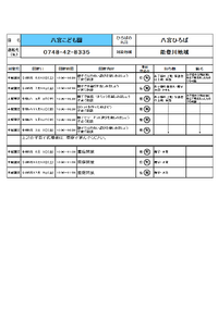 認定こども園・保育園・幼稚園で遊ぼう！