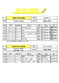 認定こども園・保育園・幼稚園で遊ぼう！