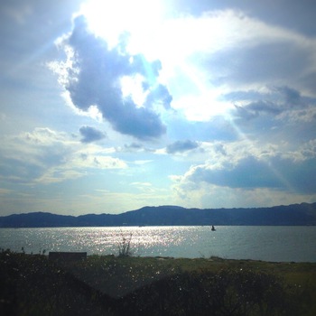 今日の琵琶湖♡