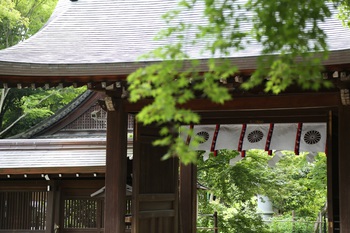 神社さんへ