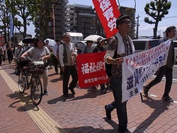 第８６回滋賀県民メーデーが開催されました
