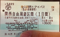 関西周遊1デイパス