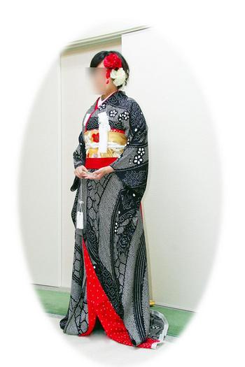 結婚式　黒引き