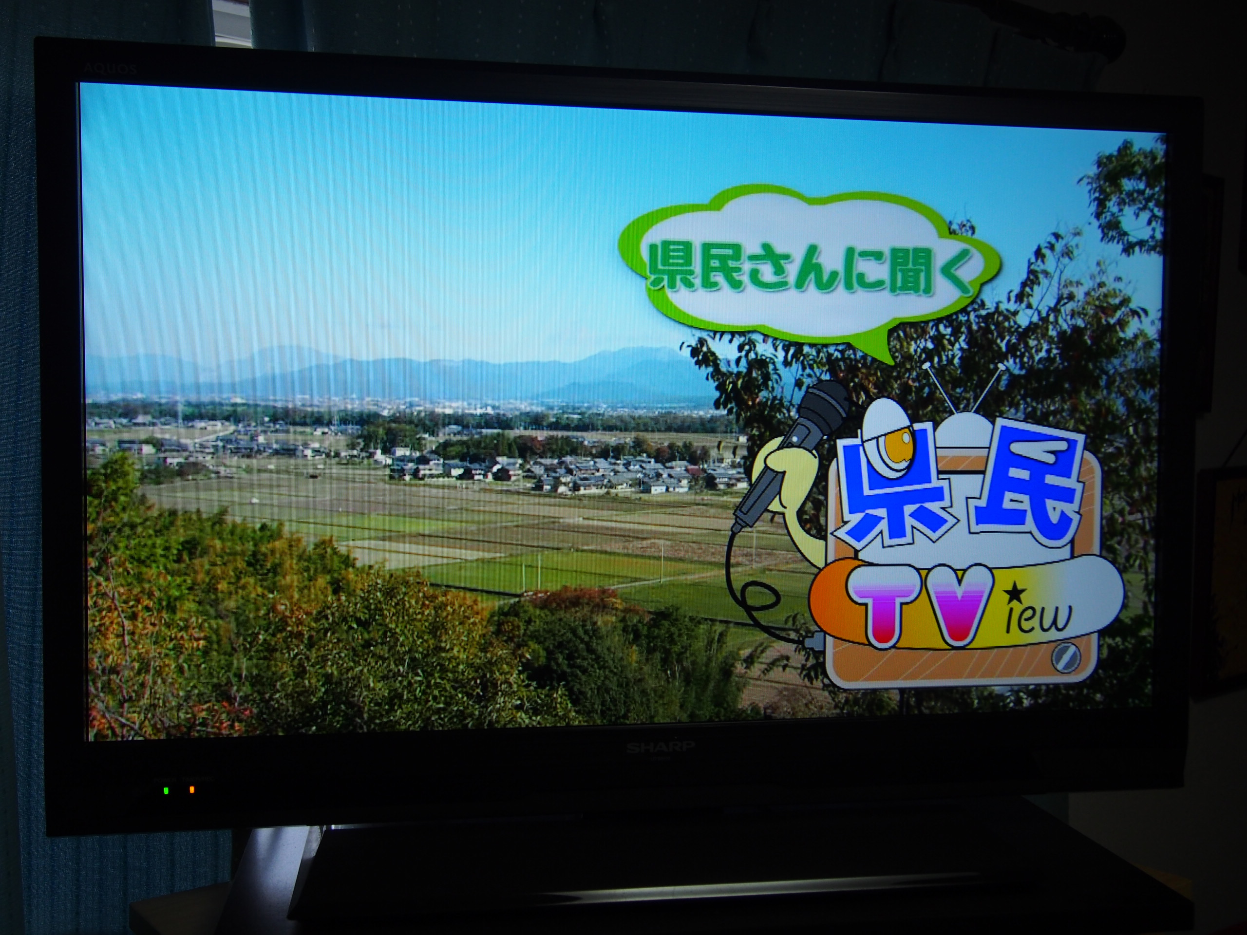 テレビで告知