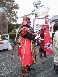2012.11.10　彦根赤備え武将隊が出陣します