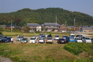 駐車場に、続々と...!!