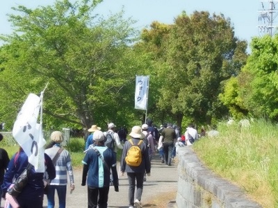 ５月１０日（日）　湖東路ウォーク