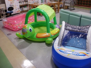 プール登場～♪