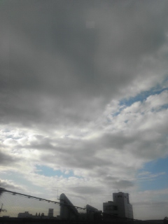 吹田上空