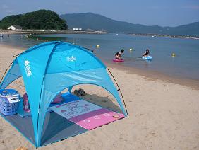 初！海へ