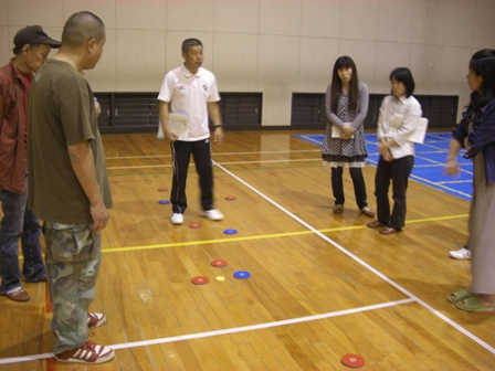 湖東第一小学校のニュースポーツ指導者養成講習を開催しました