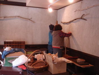 冬のしたく２０１０　開店２日前　前編