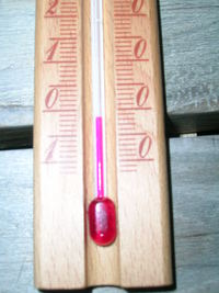 －２℃ 月は輝いて