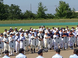 伊吹達郎の活動日記 ２２２２人との握手 滋賀県高校野球obシニア大会