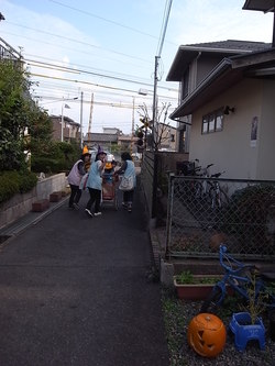 ハロウィンのお客様！