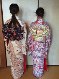 着物着た！