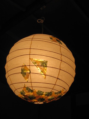 照明和紙の貼替！