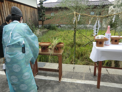 蜊江神社　抜穂祭