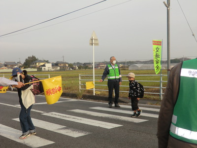 心と心をつなぐ挨拶運動