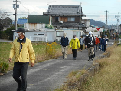 近隣施設との合同避難訓練