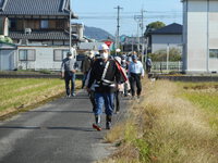 近隣施設との合同避難訓練