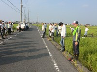 川掘り、農道の道直し