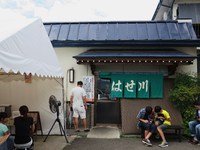 東北遠征 2軒目 醤油かけらーめん （霜降化・一本乗せ）『食堂 はせ川』 福島県喜多方市字大荒井