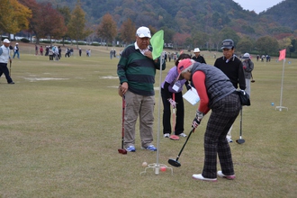 第１7回 びわ湖カップ 健康グラウンド・ゴルフ大会 １日目 （１１／０７）