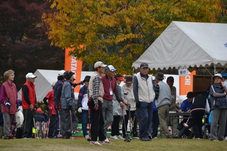 第１7回 びわ湖カップ 健康グラウンド・ゴルフ大会 １日目 （１１／０７）