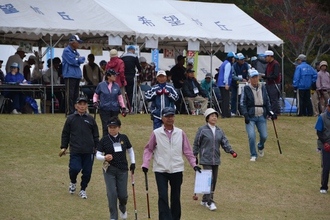 第１7回 びわ湖カップ 健康グラウンド・ゴルフ大会 １日目 （１１／０７）