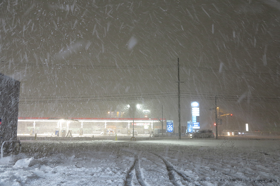 2017年1月15・16日の大雪の様子と記録・写真画像集（滋賀県甲賀市水口町）