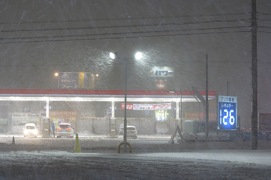 2017年1月15・16日の大雪の様子と記録・写真画像集（滋賀県甲賀市水口町）
