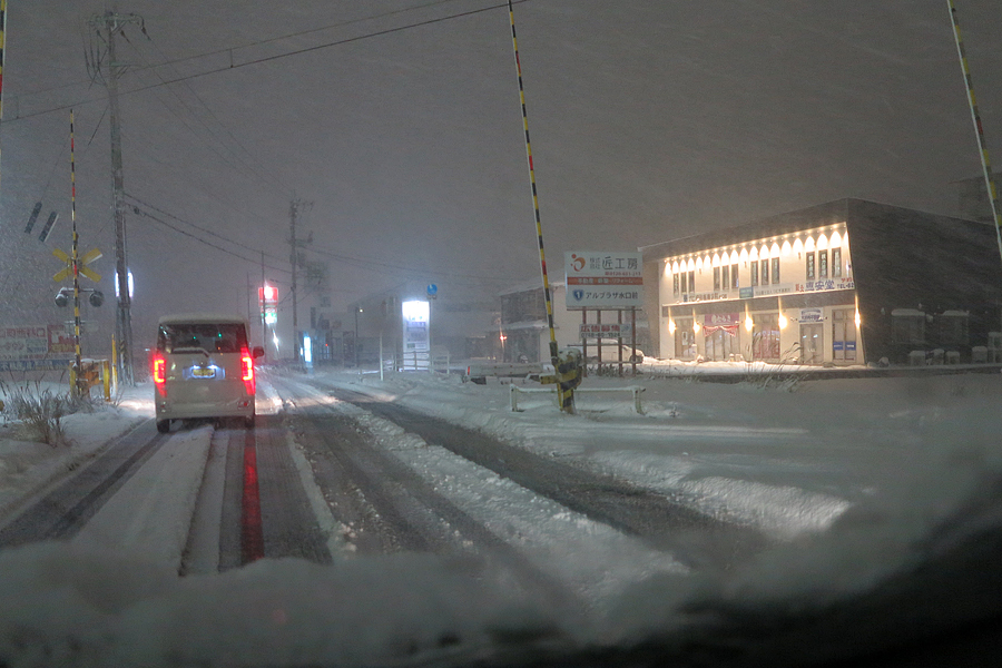 2017年1月15・16日の大雪の様子と記録・写真画像集（滋賀県甲賀市水口町）