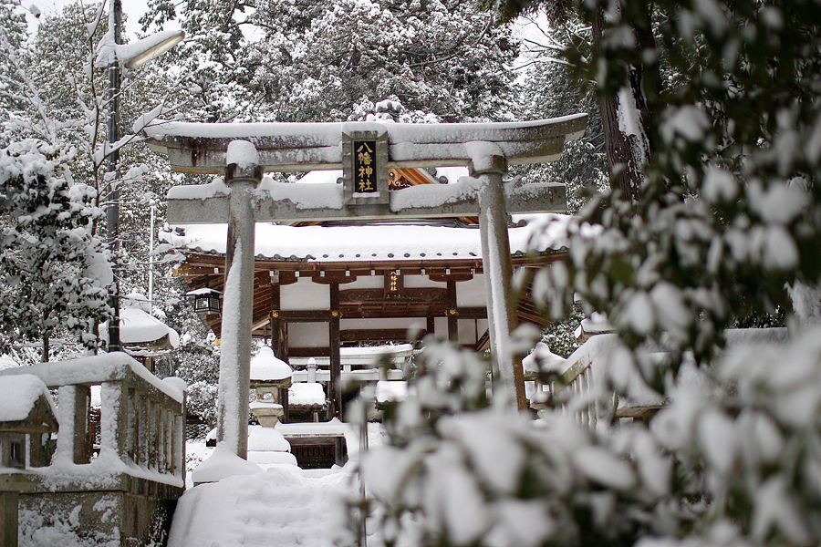 2017年1月15・16日の大雪の様子と記録・写真画像集（滋賀県甲賀市水口町）