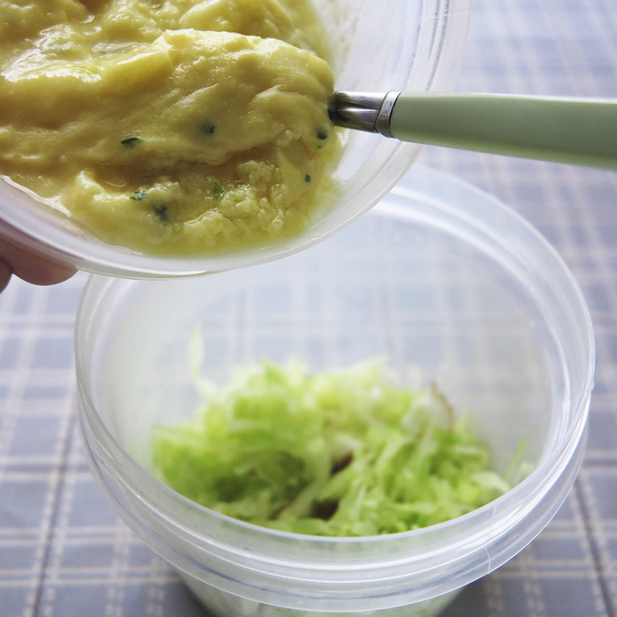 レンジで簡単！新食感のタマゴポータジュふわとろスープ[お腹にやさしい？ごはんレシピ・１回目]