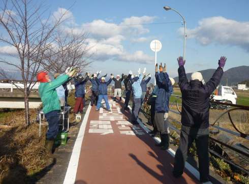 2012年1月25日の景観隊活動